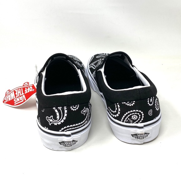 VANS Classic Slip On Peace Black Canvas Shoes Men’s Size Sneakers VN0A5JMHB0E - Picture 6 of 10